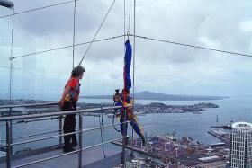 TVNZ: 'What Now?', Auckland Skytower, New Zealand